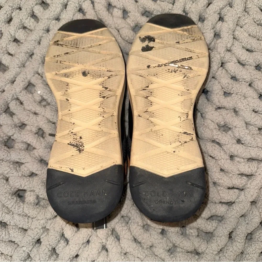 Cole Haan Charcoal and Black Zerogrand Sneakers
